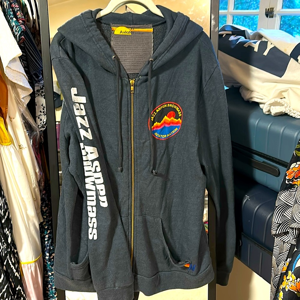 Aviator Nation Aspen Snowmass Jazz hoodie.